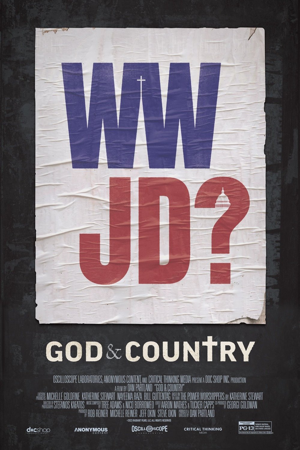 Poster of the movie God & Country: The Rise of Christian Nationalism