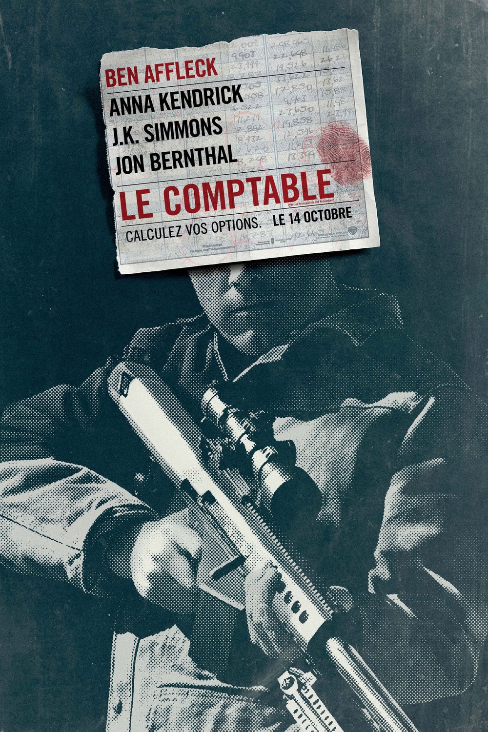 L'affiche du film Le Comptable