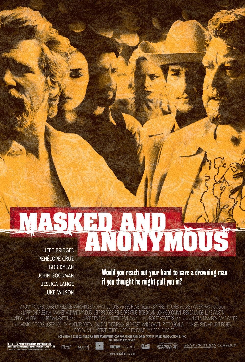 Poster of the movie Masked and Anonymous