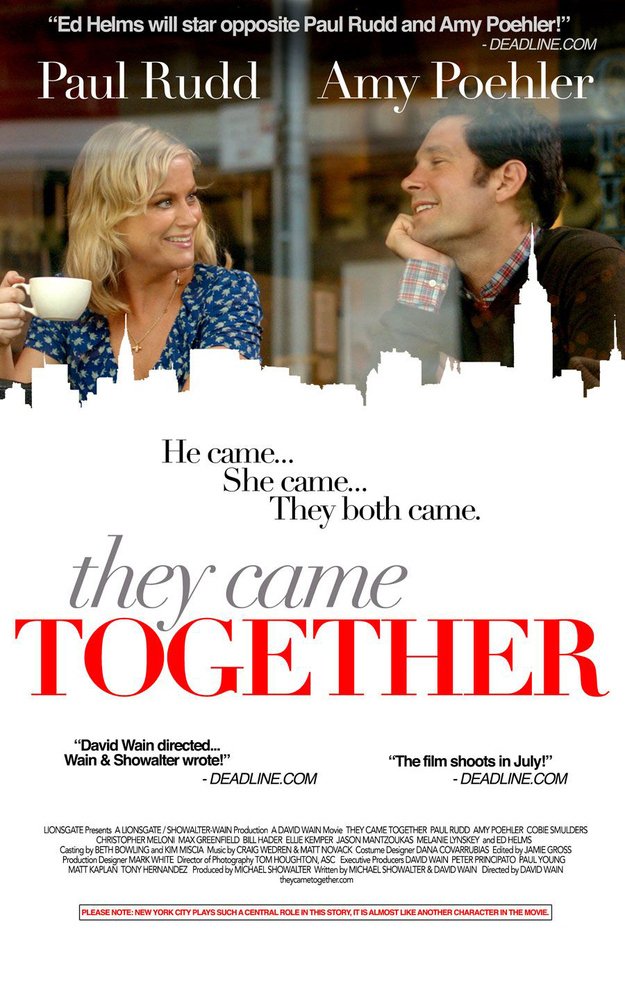 L'affiche du film They Came Together