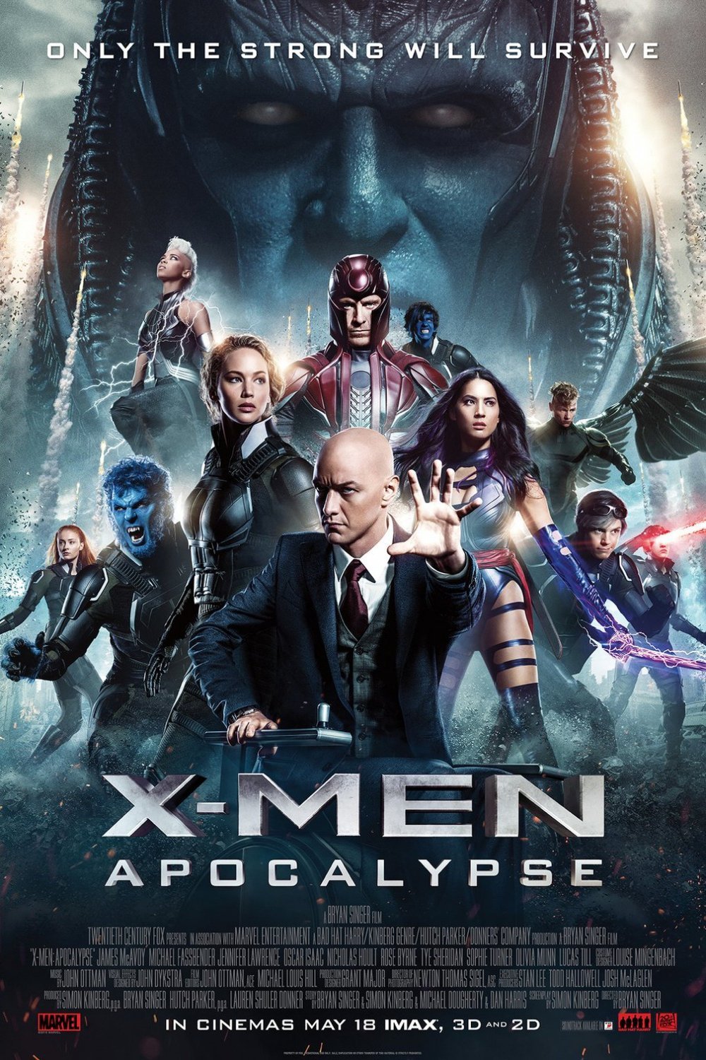 Poster of the movie X-Men: Apocalypse v.f.