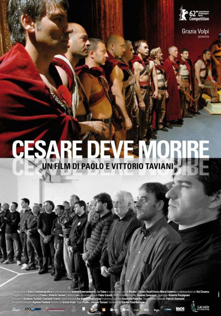 Italian poster of the movie Cesare deve morire
