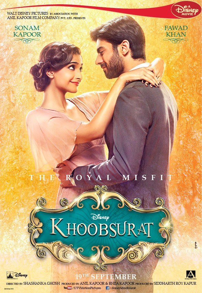 L'affiche originale du film Khoobsurat en Hindi