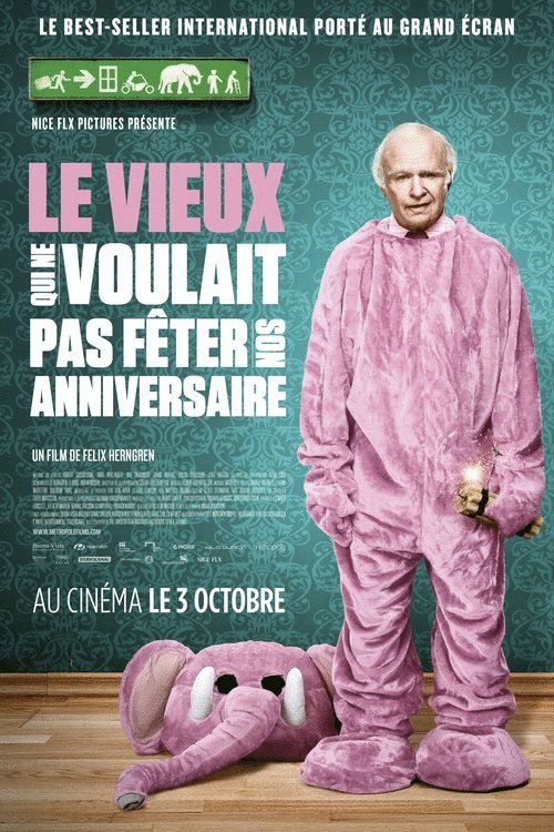 Poster of the movie Le Vieux qui ne voulait pas fêter son anniversaire