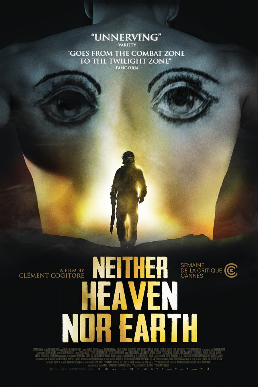 French poster of the movie Neither Heaven Nor Earth