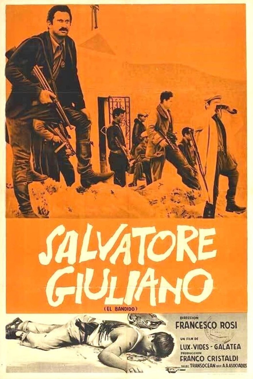 Italian poster of the movie Salvatore Giuliano