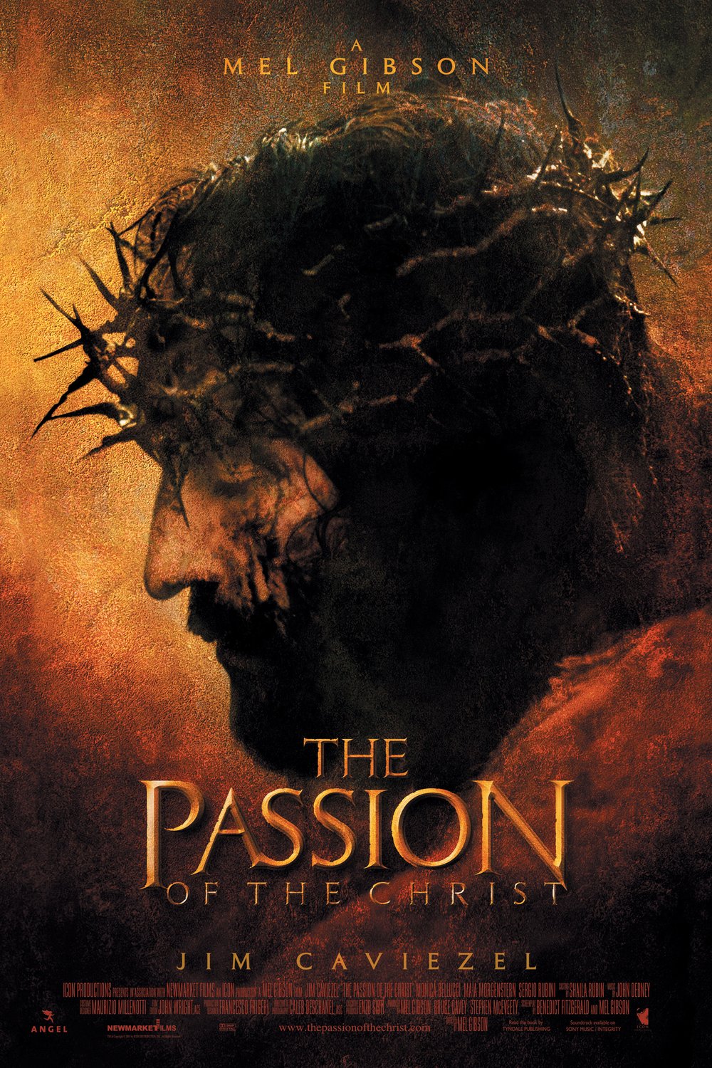 Aramaic poster of the movie The Passion of the Christ