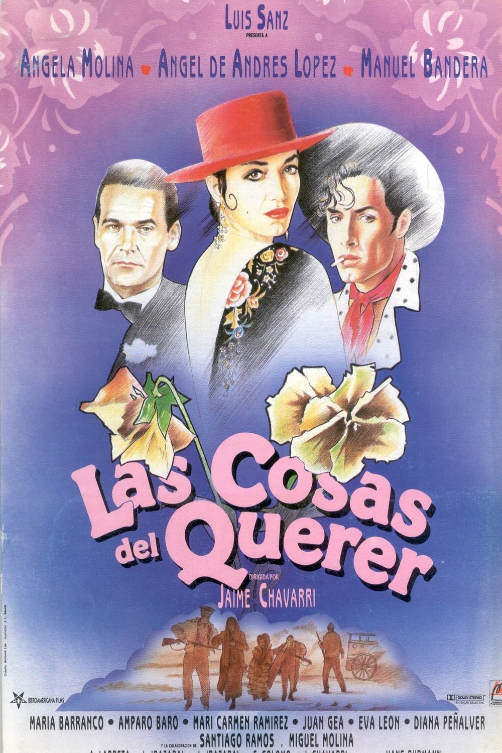 Spanish poster of the movie Las cosas del querer
