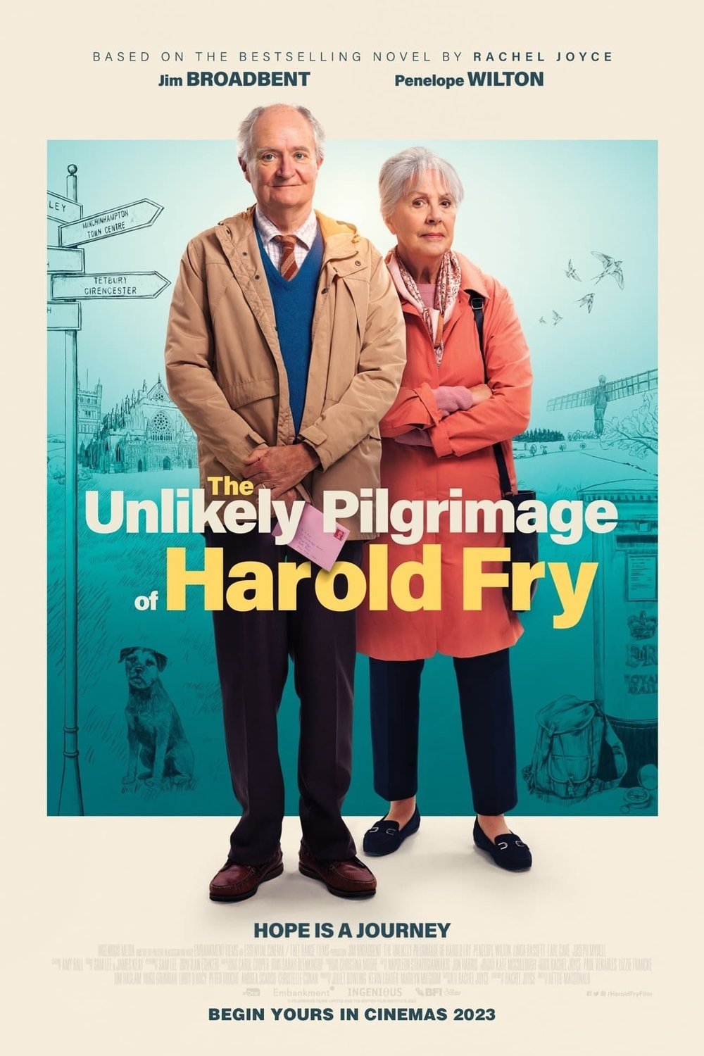 L'affiche du film The Unlikely Pilgramage of Harold Fry