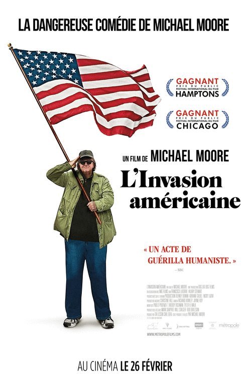 L'affiche du film L'Invasion américaine