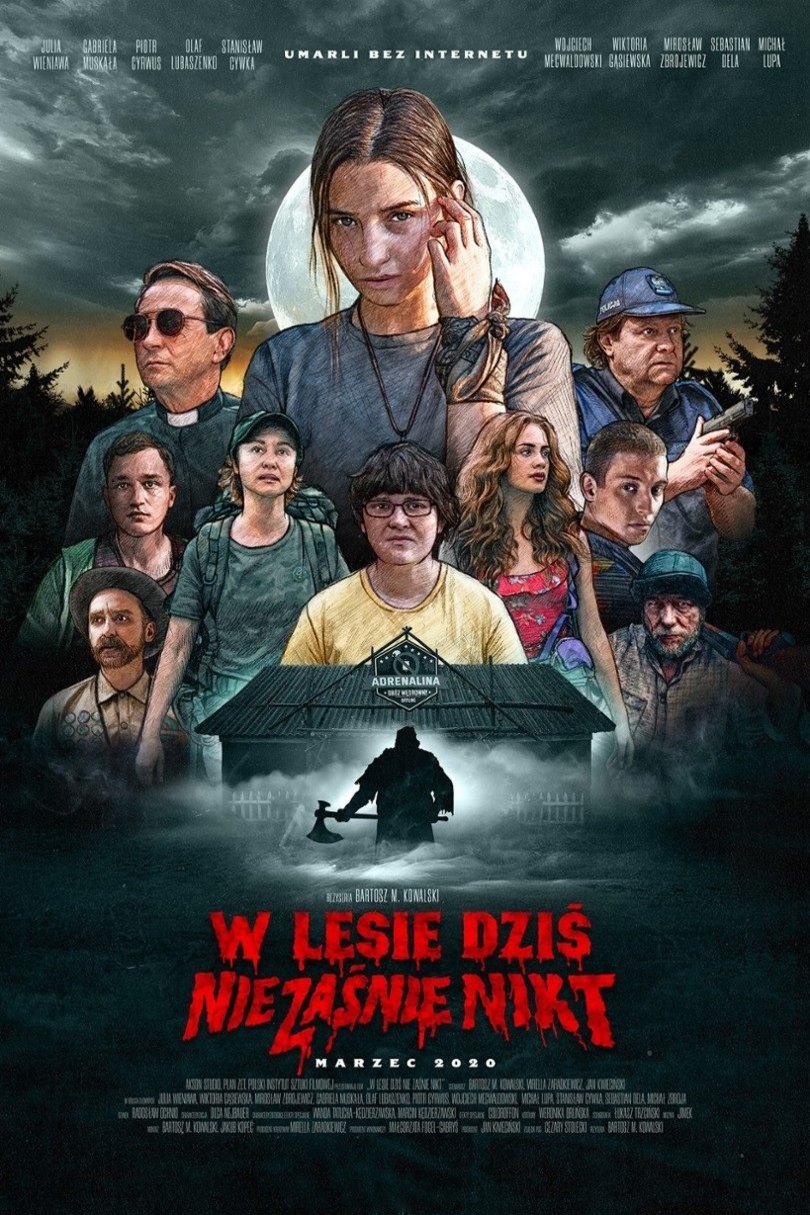 L'affiche originale du film W lesie dzis nie zasnie nikt en polonais