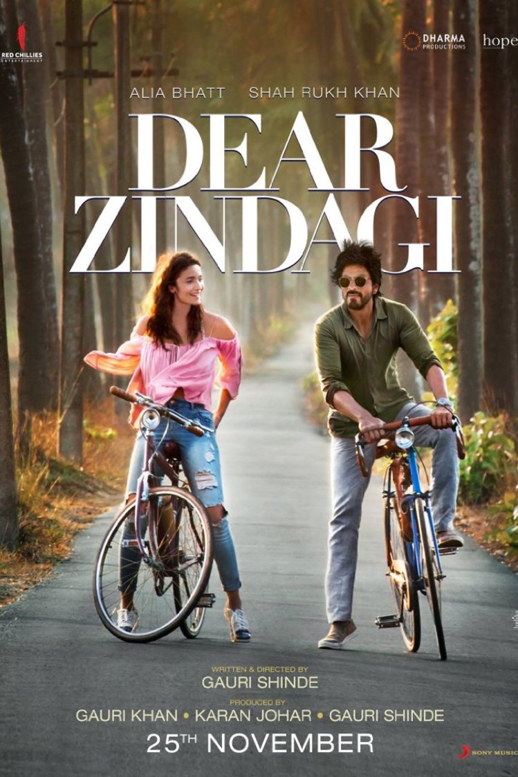 L'affiche du film Dear Zindagi