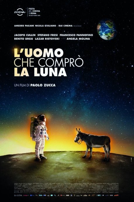 Italian poster of the movie L'uomo che comprò la luna