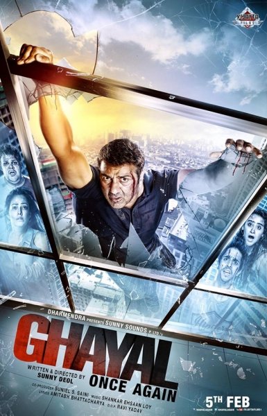L'affiche originale du film Ghayal Once Again en Hindi