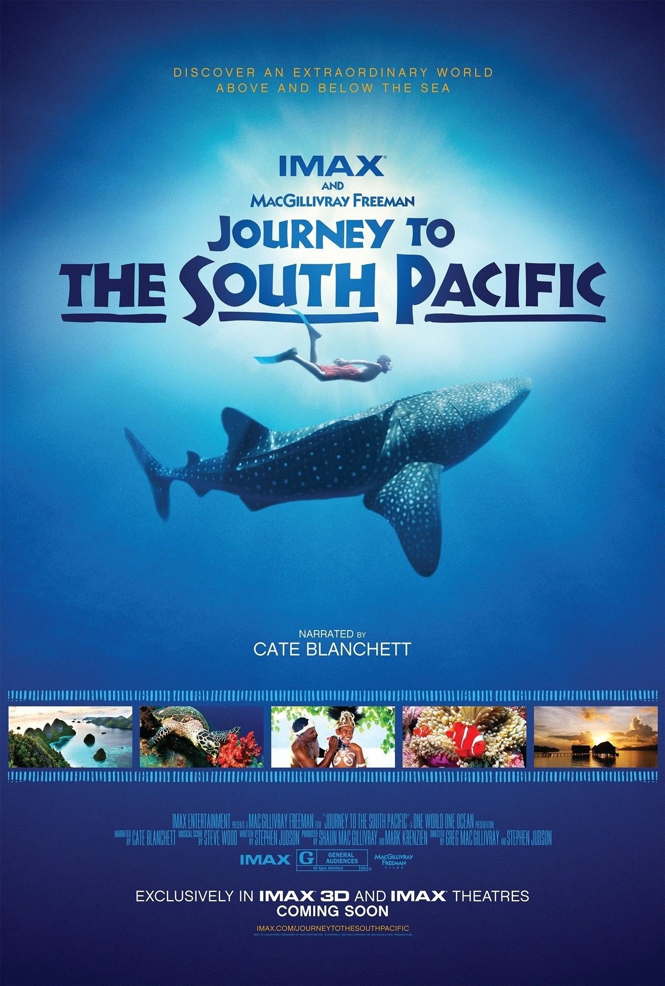 L'affiche du film Journey to the South Pacific