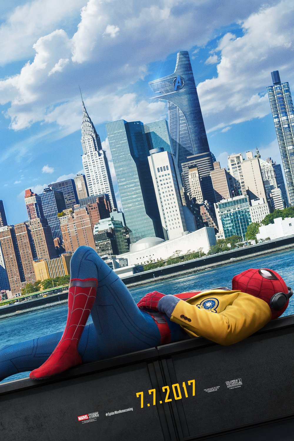 L'affiche du film Spider-Man: Homecoming