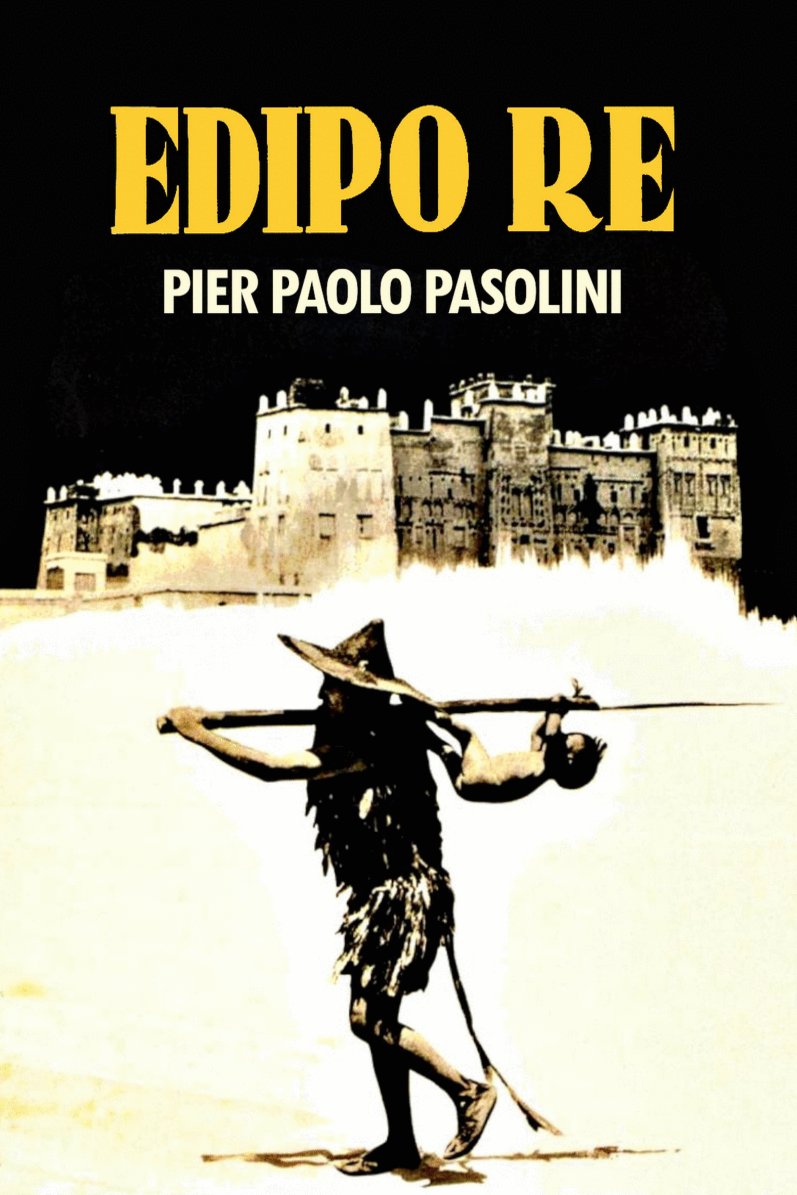 Italian poster of the movie Oedipus Rex