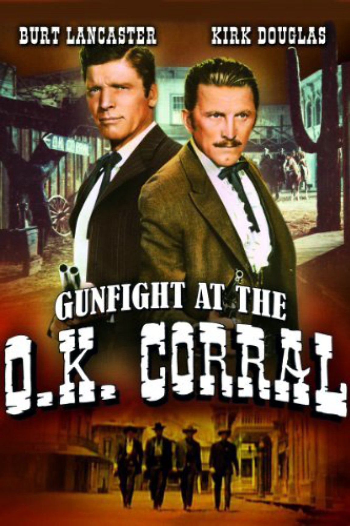 L'affiche du film Gunfight at the O.K. Corral