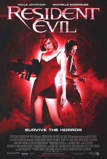 L'affiche du film Resident Evil