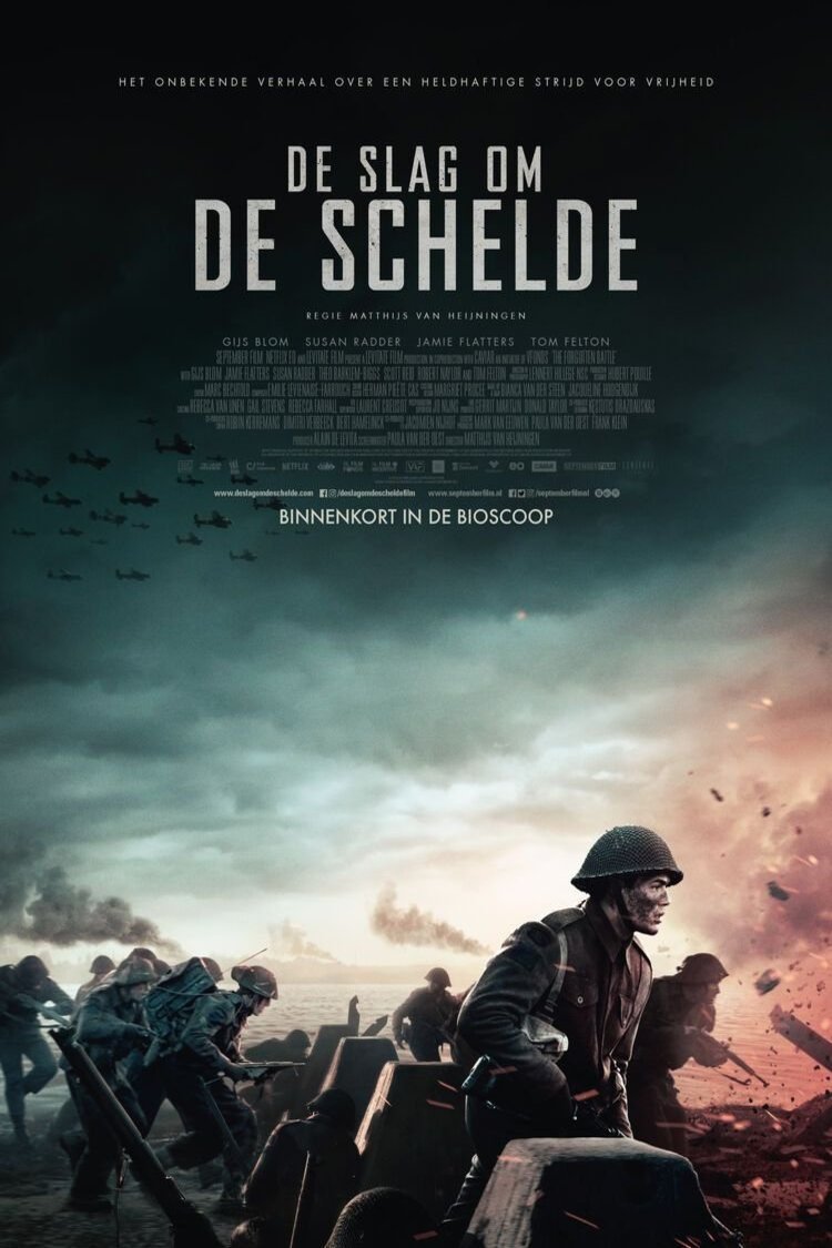 Dutch poster of the movie The Forgotten Battle