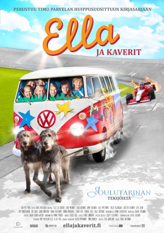 Finnish poster of the movie Ella and Friends