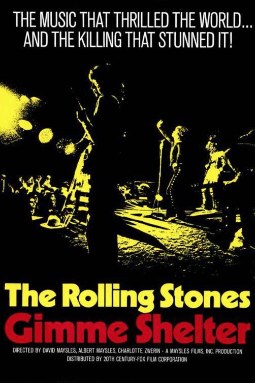 Poster of the movie The Rolling Stones: Gimme Shelter