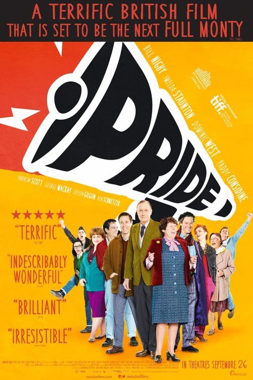 L'affiche du film Pride: Une rencontre improbable