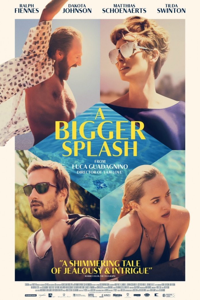 L'affiche du film A Bigger Splash