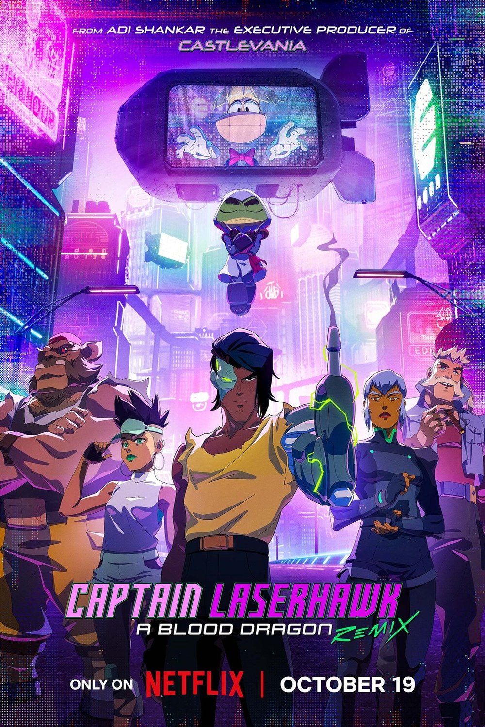 Poster of the movie Captain Laserhawk: A Blood Dragon Remix