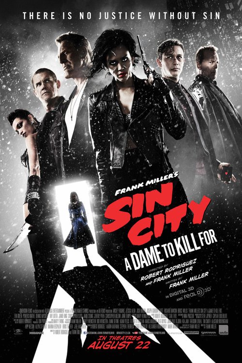 L'affiche du film Sin City: J'ai tué pour elle