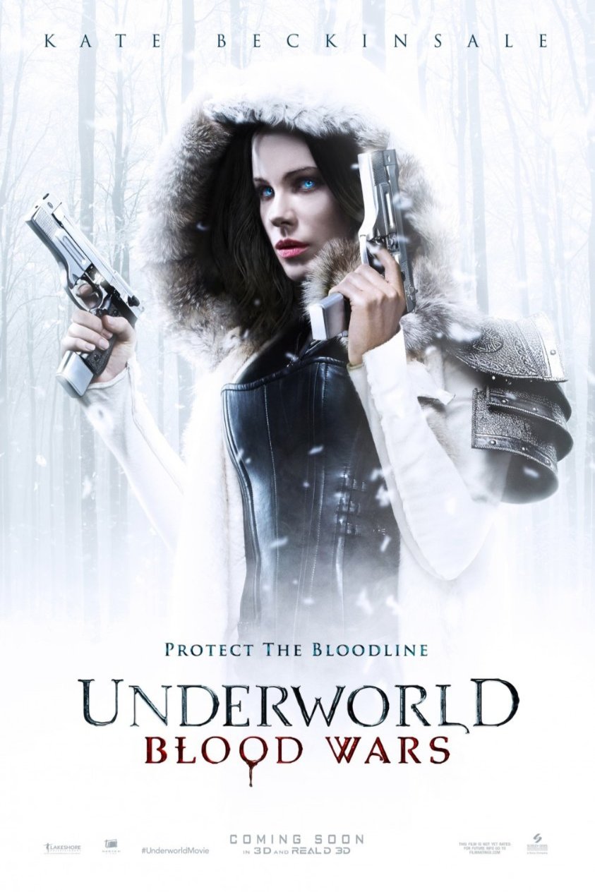 L'affiche du film Underworld: Blood Wars