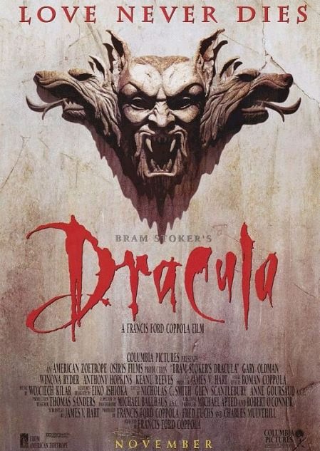 L'affiche originale du film Bram Stoker's Dracula en grec