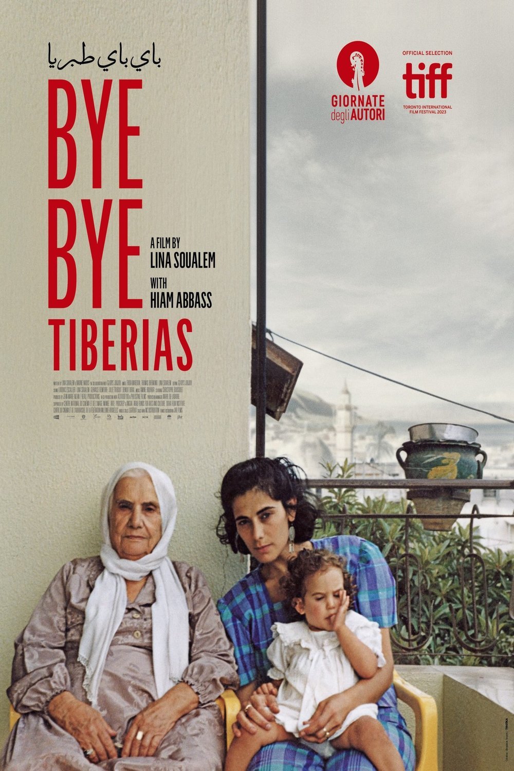 L'affiche du film Bye Bye Tiberias