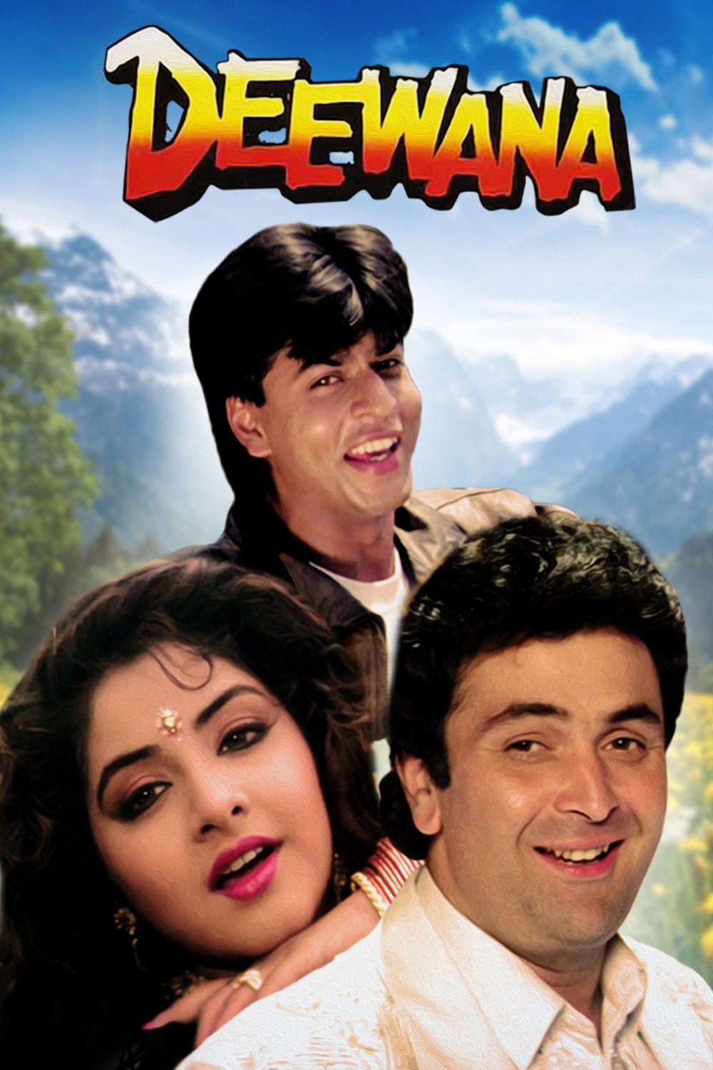 L'affiche originale du film Deewana en Hindi