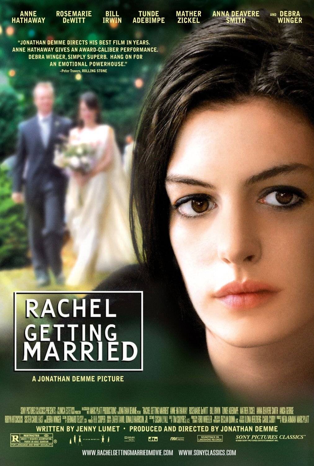 L'affiche du film Le Mariage de Rachel