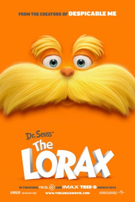 L'affiche du film Dr. Seuss' the Lorax