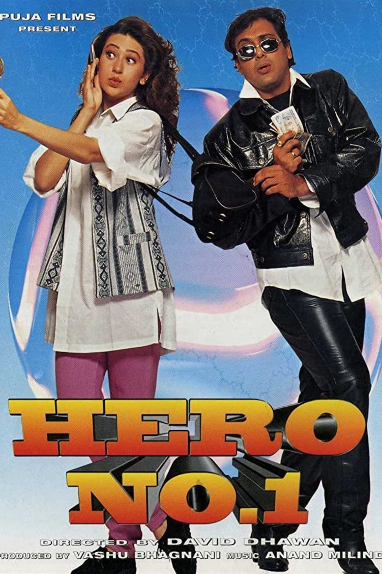 Hindi poster of the movie Hero No. 1