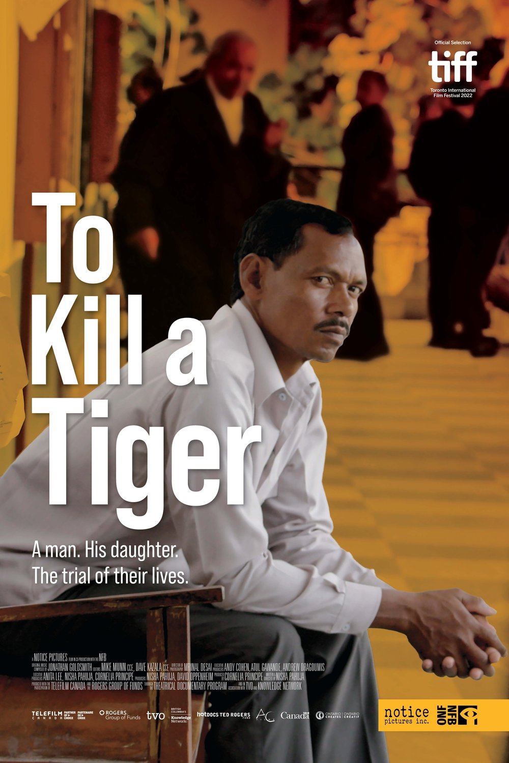 Hindi poster of the movie To Kill a Tiger