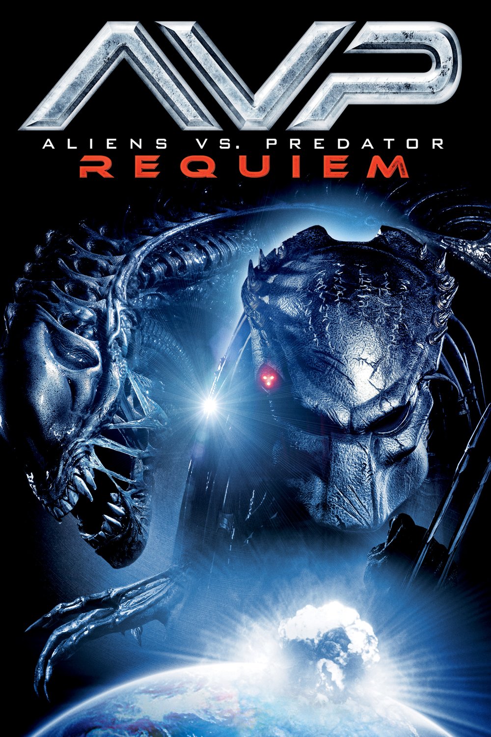 L'affiche du film Aliens vs. Prédateur: Requiem v.f.