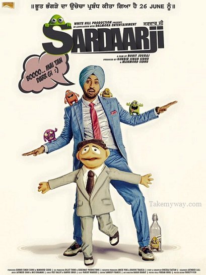 Punjabi poster of the movie Sardaarji