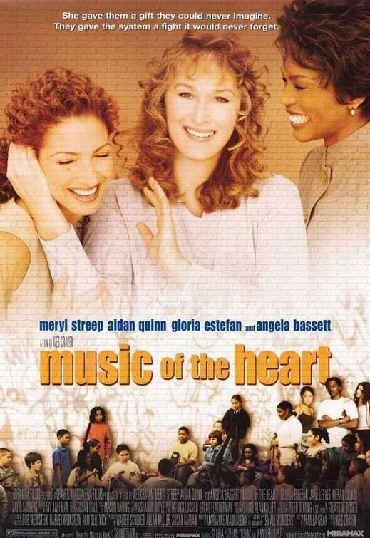 L'affiche du film Music of the Heart