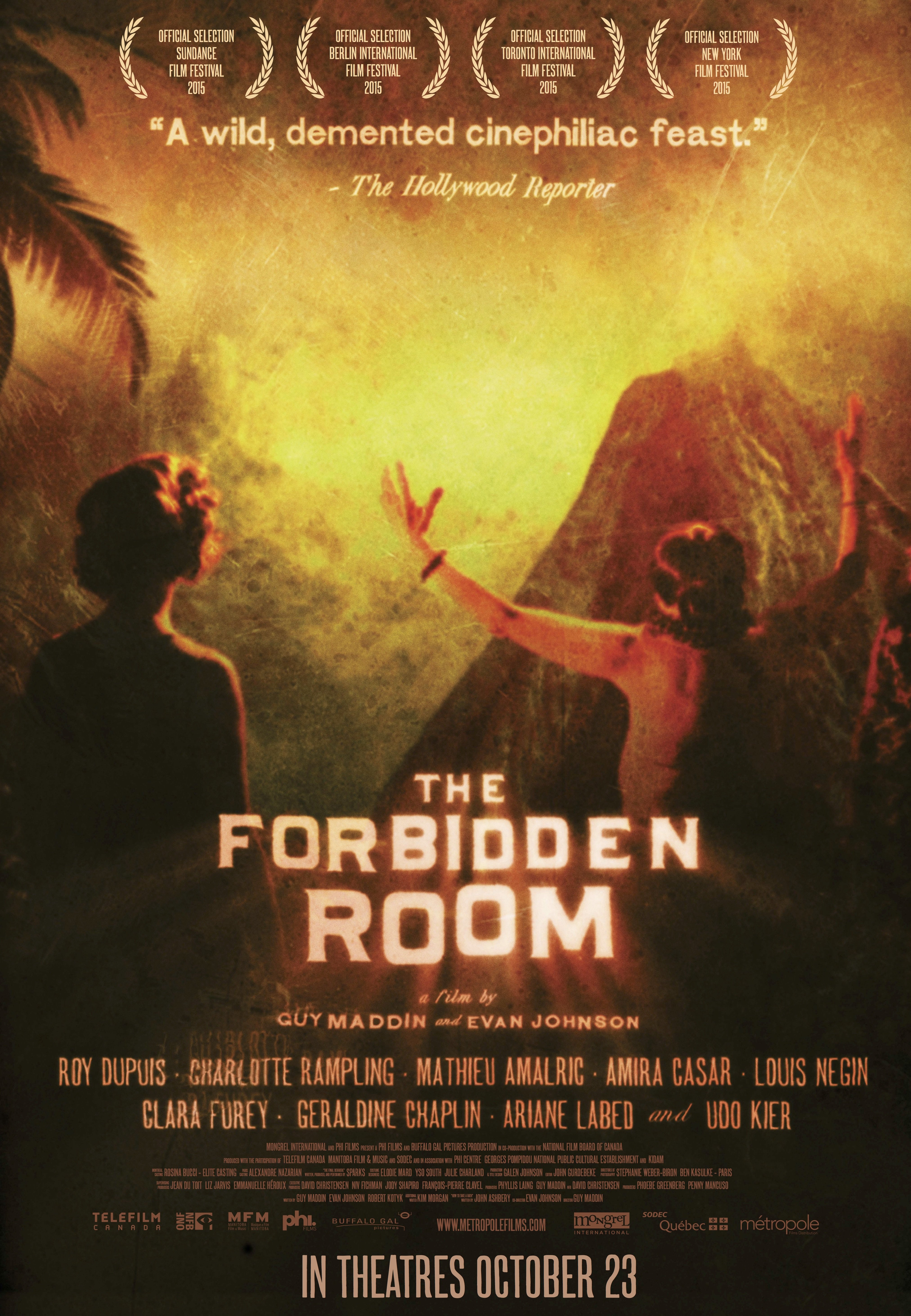 L'affiche du film The Forbidden Room
