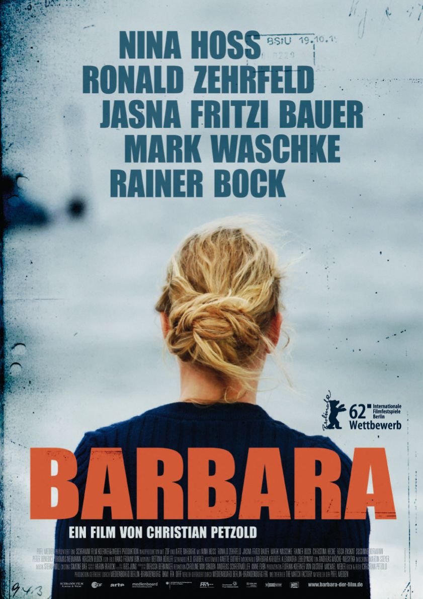 German poster of the movie Barbara