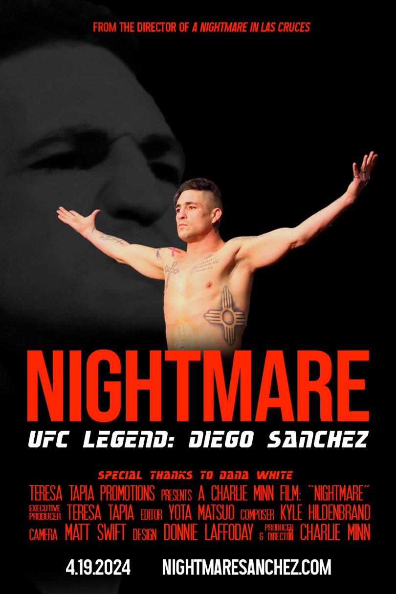 L'affiche du film Nightmare: UFC Legend Diego Sanchez