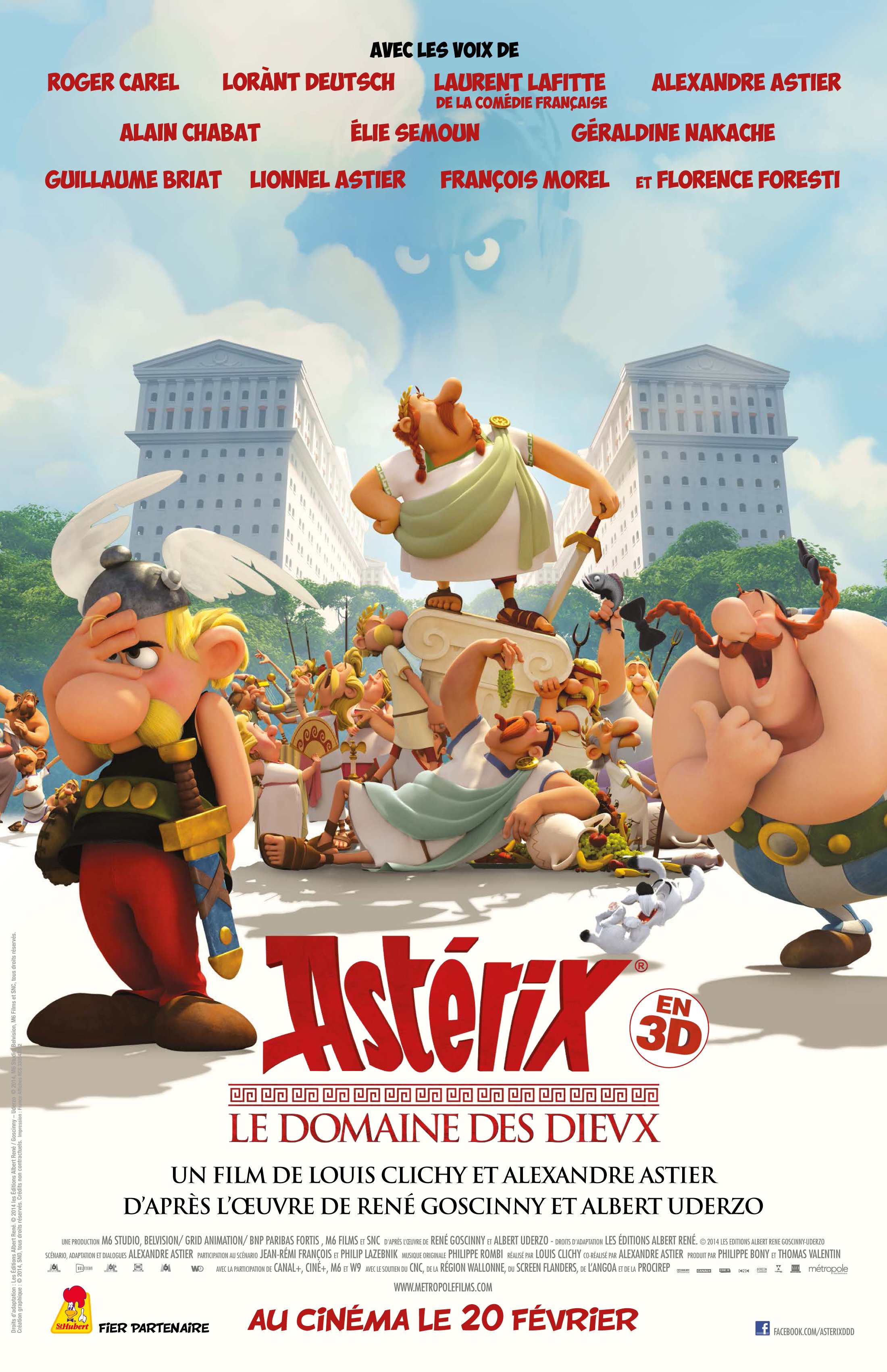Poster of the movie Asterix: The Mansions of the Gods