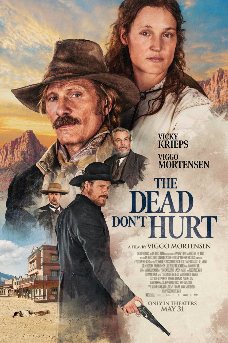 L'affiche du film The Dead Don't Hurt