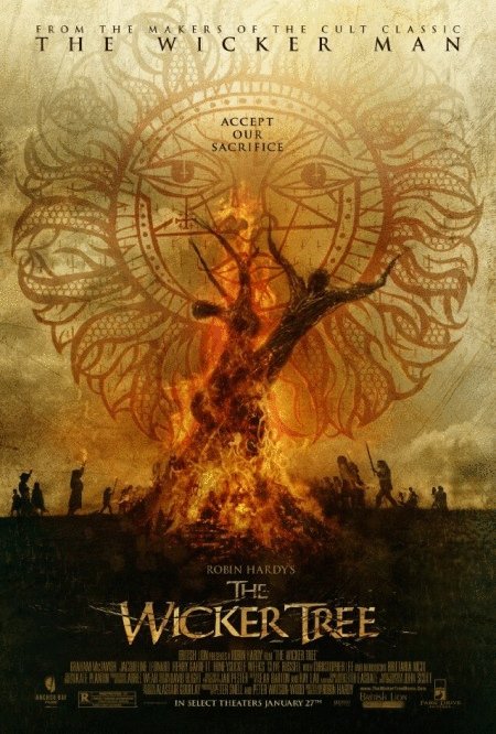 L'affiche du film The Wicker Tree