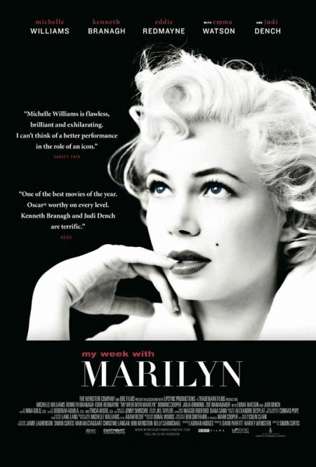 L'affiche du film Une Semaine avec Marilyn