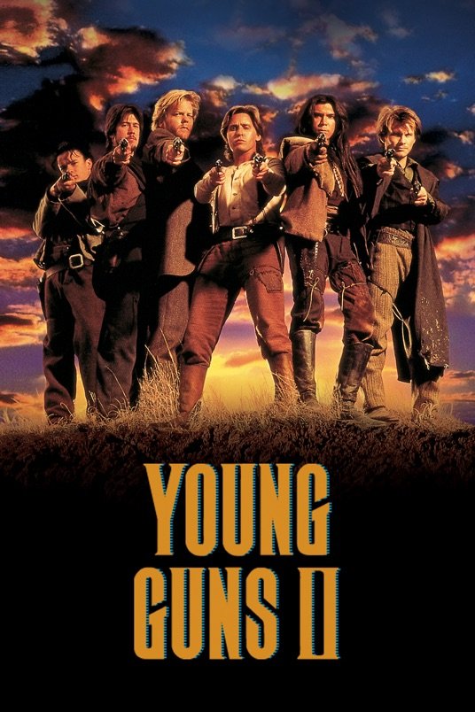 L'affiche du film Young Guns II