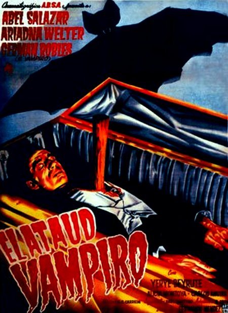 Spanish poster of the movie The Vampire's Coffin
